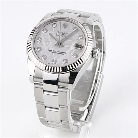 rolex datejust meteorite dial|rolex meteorite dial price.